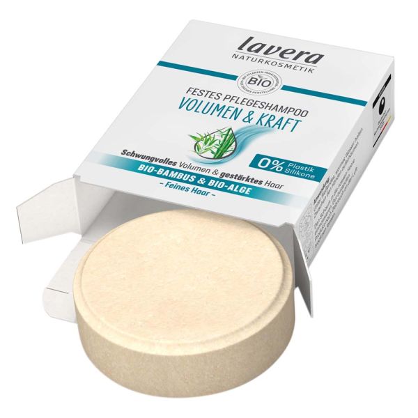 LAVERA festes Pflegeshampoo Volumen & Kraft